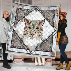 Cat Quilt Blanket Dhc09121446Dd