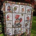 cat tattoo quilt blanket quilt d2416389