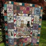 cat took a photo quilt blanket quilt d2416390