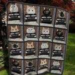 cats were arrested quilt blanket quilt d2416511