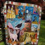 centrer of attention cat quilt blanket quilt d2416520