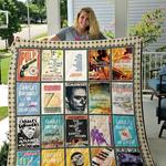 charles bukowski books quilt blanket d2450181