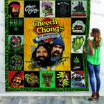 cheech and chong poster quilt blanket d2418194