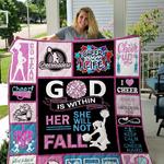 cheerleading god is within her and she will not fall quilt blanket great customized blanket gifts 0