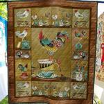 chicken on the cups quilt blanket quilt d2416521
