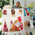 chicken printed quilt blanket dhc1501617vt d2479963