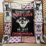 chihuahua dog quilt blanket dhc1002554td d2413942