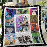chihuahua sing on my own quilt blanket dhc31121825td d2447042