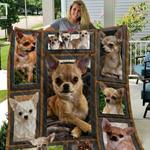 chihuahua speak from my heart quilt blanket great customized blanket gifts for birthday christmas 0
