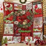 christmas cardinals cl14100125mdq quilt blanket d2481662