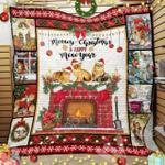 christmas cat hur quilt fz d2486958