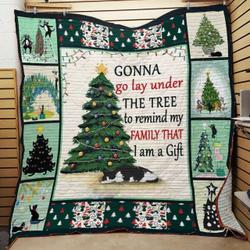 Christmas Cat Quilt Blanket ABC07113019