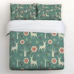 christmas deer cltt bedding set qa d2227125