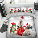 christmas dogs and presents clh2210043b bedding sets d2235637