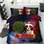 christmas gifts and dog galaxy clh2210050b bedding sets d2223526