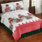 christmas holiday poinsettia clm2210067b bedding sets d2239834