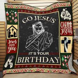 Christmas Jesus Quilt Blanket ABC07113331