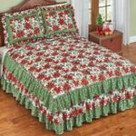 christmas poinsettia bedding set iyzy d2226027
