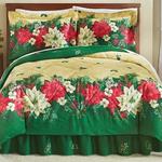 christmas poinsettia clm2210073b bedding sets d2237509