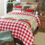 christmas red truck dtc181146 bedding set d2221138
