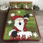 christmas santa in chimney bedding set bedroom decor d2227972