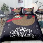 christmas sloth comfortable bedding set home decor d2229949