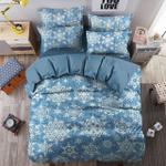christmas snowflake pattern printed bedding set bedroom decor d2231764