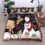 christmas snowman cardinal reindeer rabbit bt25100105b bedding sets d2231547