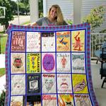 chuck palahniuk books style 2 quilt blanket d2450930