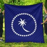 chuuk flag premium quilt a6 quilt d2419504