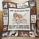 cocker spaniel dog o quilt kz d2489267