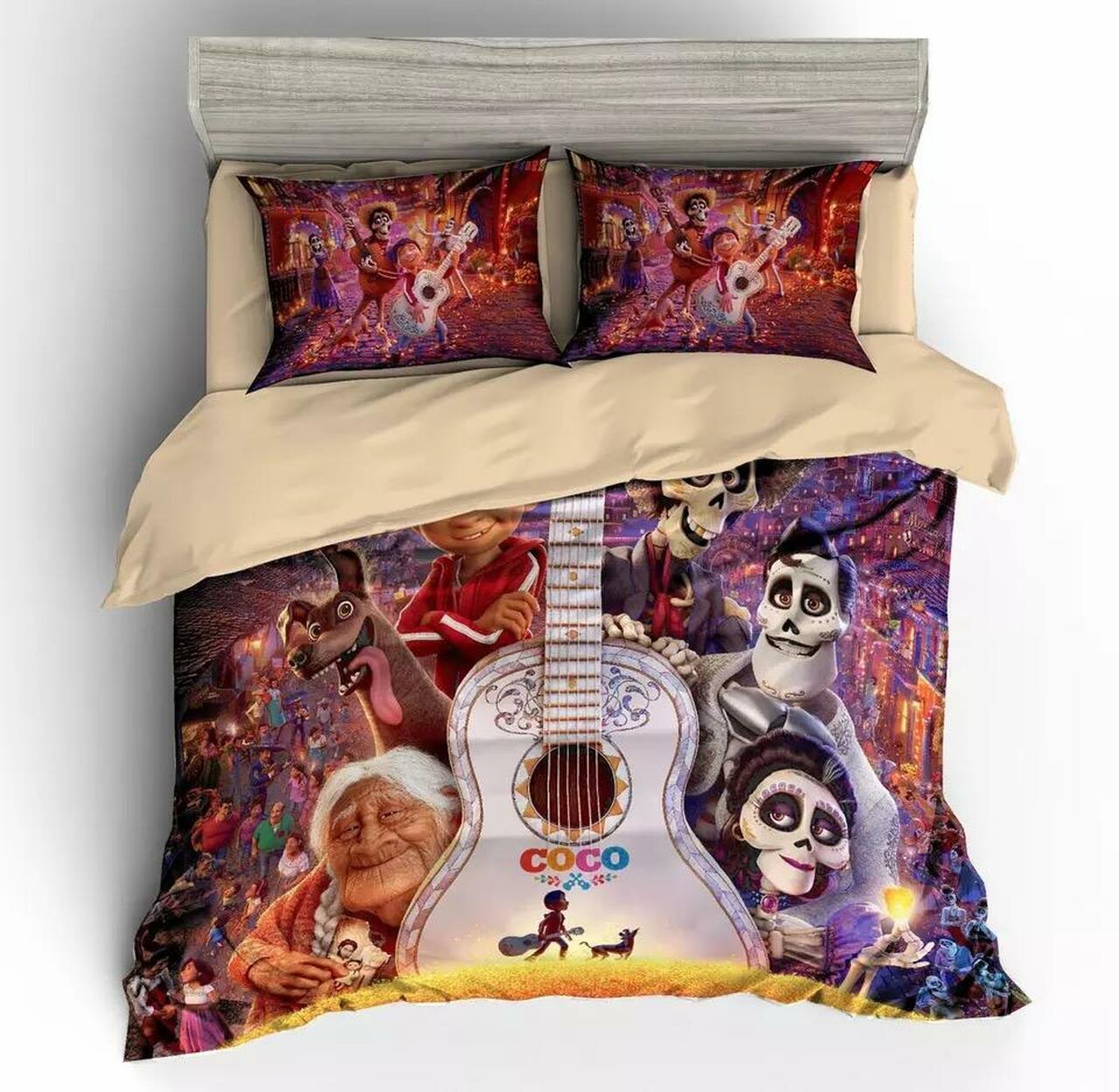 coco disney duvet cover bedding set for kids d2211676