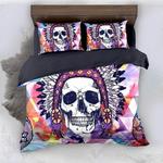 colorful native skull printed bedding set bedroom decor d2115273