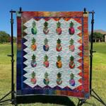 colorful pineapple dhckl0909 quilt blanket d2412731