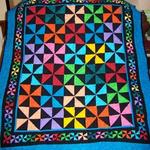 colorful triangle cla1010228q quilt blanket d2480069