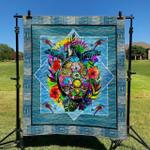 colorful turtle 01 dhckl0909 quilt blanket d2412325
