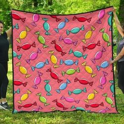 Colorful Wrapped Candy Pattern DHCDHC DT1910 Quilt Blanket