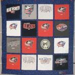 columbus blue jackets quilt blanket 05 d2450838