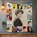 connie francis style three album covers quilt blanket d2449372