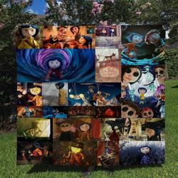 Coraline Quilts Blanket For Fans