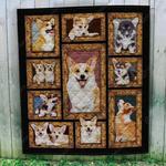 corgi catch the beat quilt blanket dhc31121784td d2447177