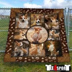 Corgi Dog Lovers DHCDHC NT2410 Quilt Blanket