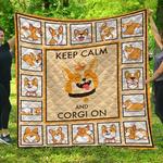 corgi quilt blanket dhc1301506vt d2479891