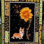 corgi you are my sunshine quilt tvb d2485269