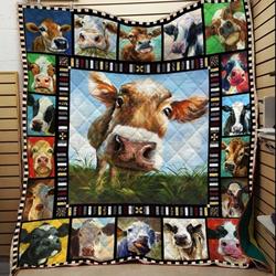 Cow Funny Farm Sc Quilt Derqgz