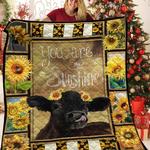 cow sunflower jfj quilt xps d2485287