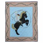 cowboy clm040709 quilt blanket d2483796