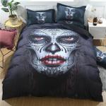 creative sugar skull make up bedding set bedroom decor d2115437