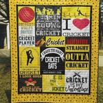 cricket is my valentine quilt blanket great customized blanket gifts for birthday christmas 0