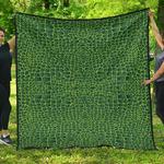 crocodile leather skin dhcdhc dt1910 quilt blanket d2411923